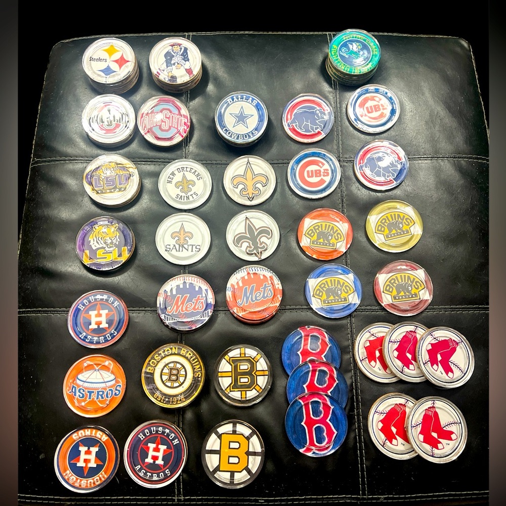 Brand New Heavy Duty Team Drink Coasters
